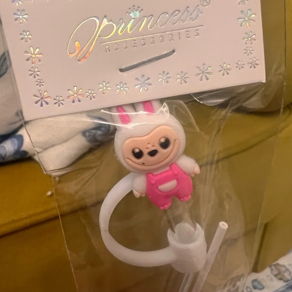 Purple Bunny Straw - Picture 7 of 12